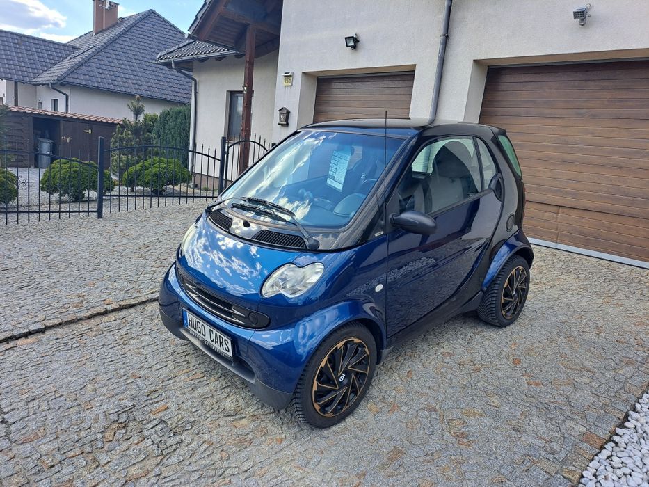 Smart Fortwo 0,7 benzyna piękny opłacony serwisowany