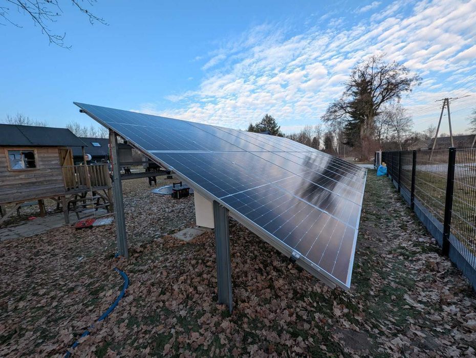 Sigenergy fotowoltaika 10 kw + magazyn energii sigen montaż na gruncie