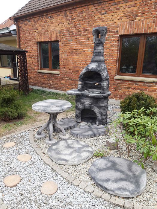 Grill grodowy betonowy klasyczny