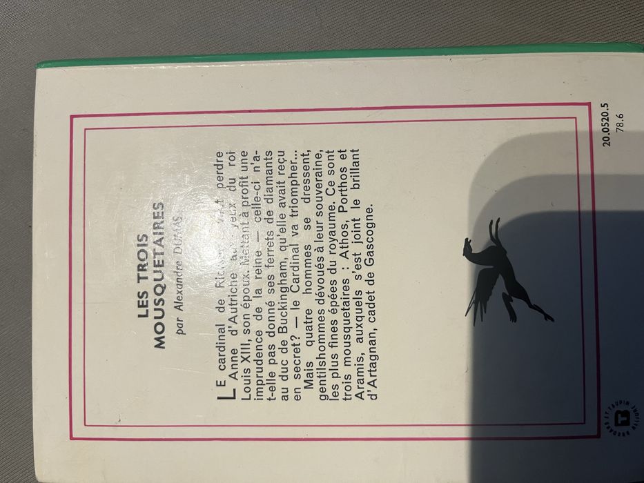 Alexandre Dumas Les Trois Mousquetaires tom I