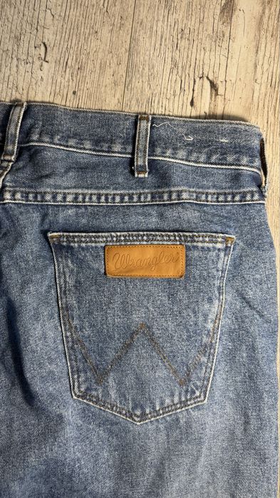 Джинси Wrangler Оригінал (Блакитні / Прямі)