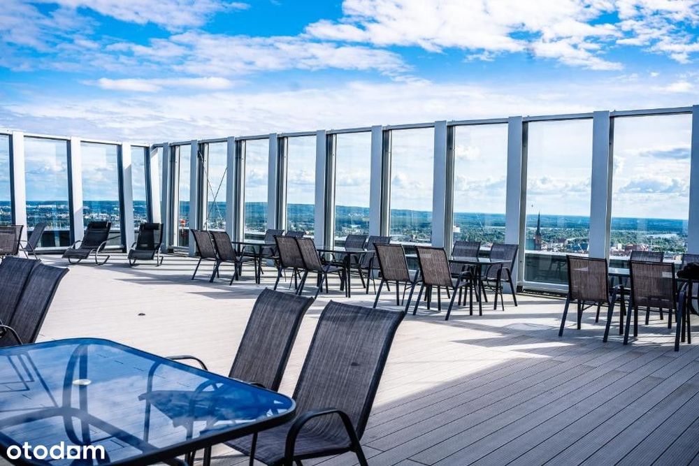 Mieszkanie Studio w Hanza Tower Centrum wraz z komórką lokatorską