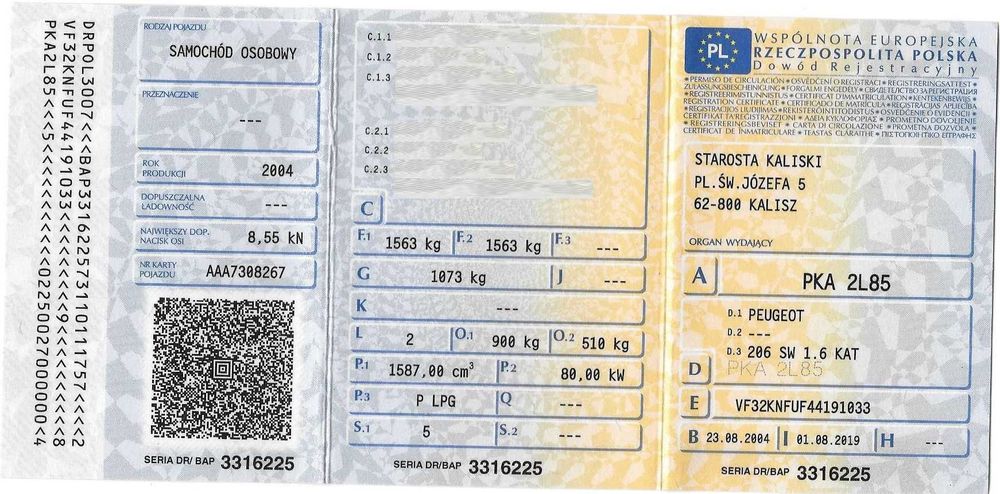 Peugeot 206 SW 1,6 + LPG tanio