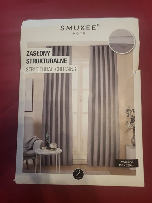 Sprzedam nowe zasłony z przesyłką