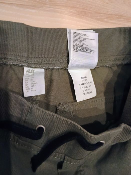 Spodnie bojówki damskie H&M rozm.M/L
