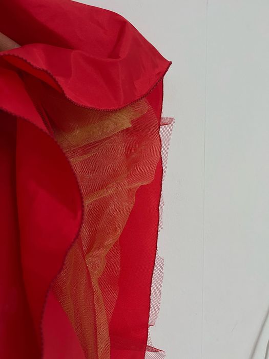 czerwona sukienka 44-46