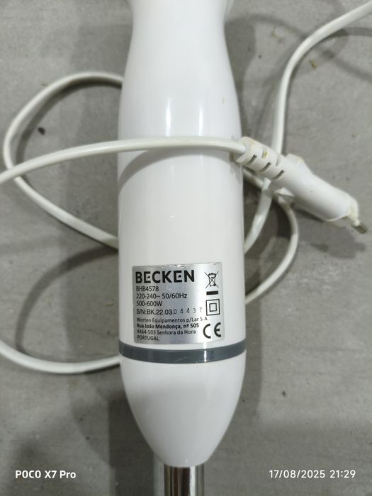 Varinha mágica becken