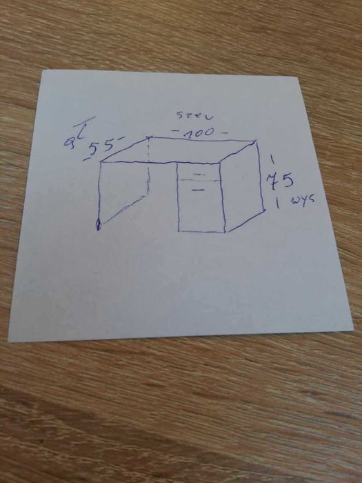 Biurko w bardzo dobrym stanie