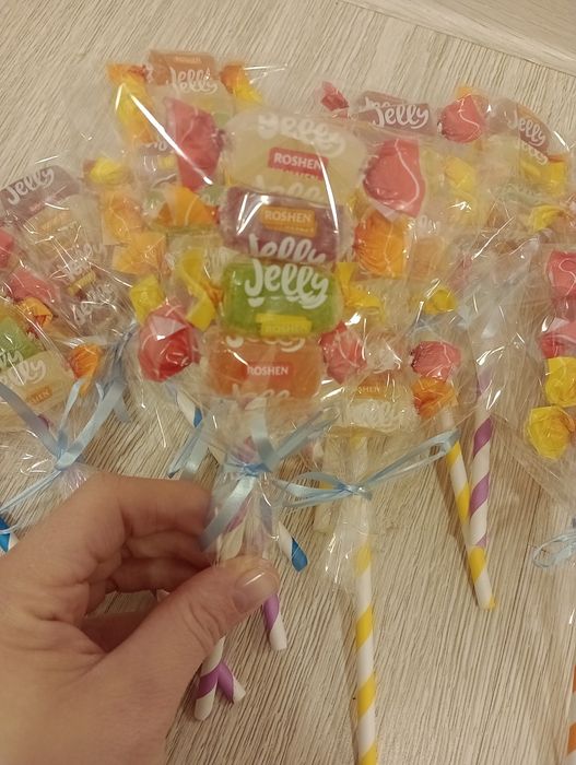 Słodkie lizaki, upominki, podziękowania