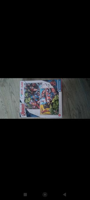 Caixa com 2 puzzles embalado