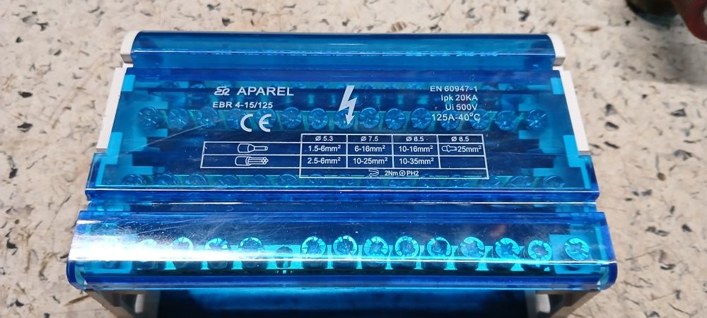 Blok rozdzielczy elektryczny