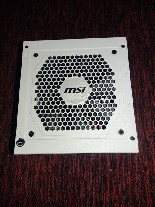 Блок живлення MSI A850GL pcie5 850w 80+ gold White