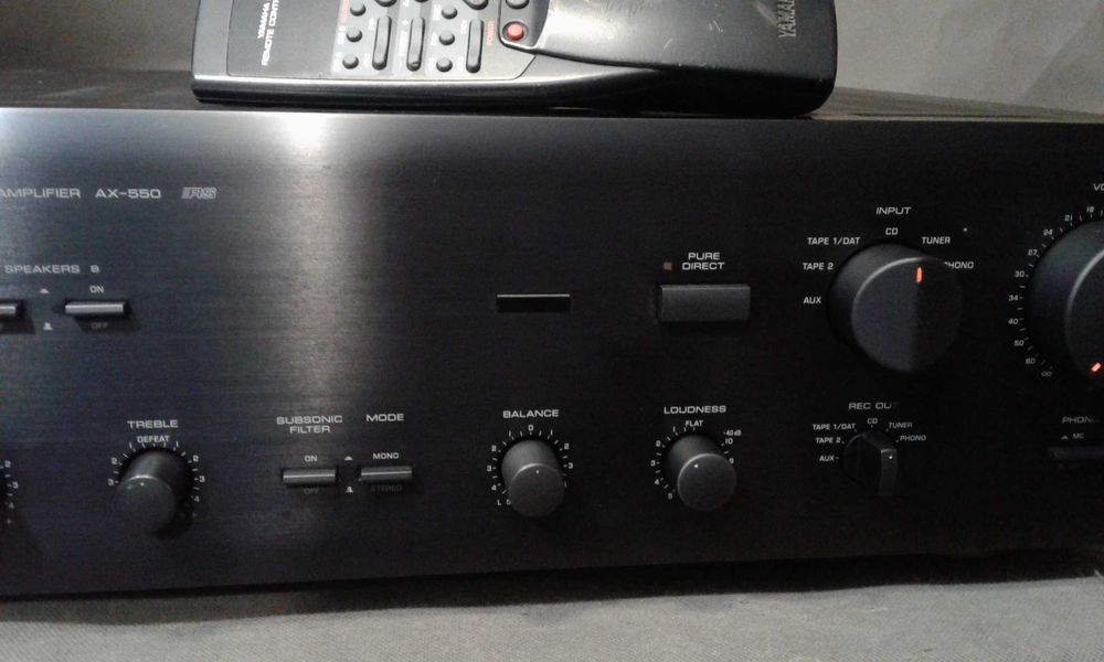 YAMAHA AX-550, pilot, wzmacniacz stereo