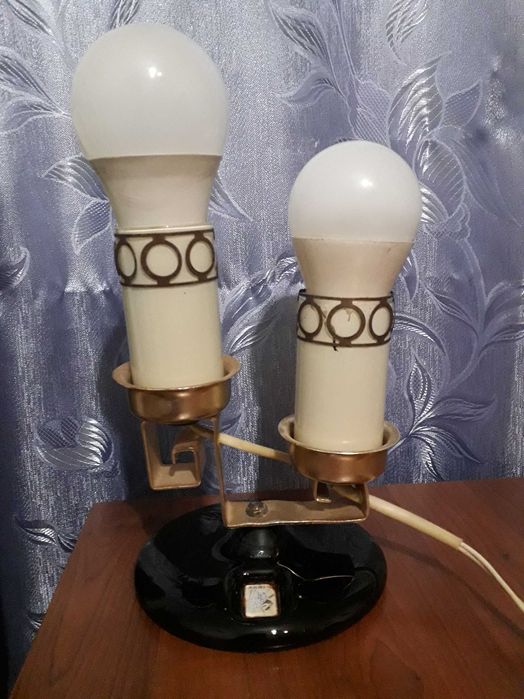 Нічник " Язики Полум'я" Львів період СРСР.