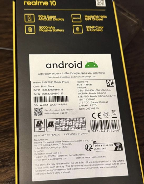 Smartfon realme 10