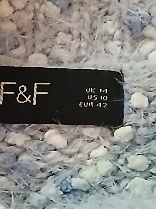 Sweter damski z  golfem, F&F,M/XL,( g)