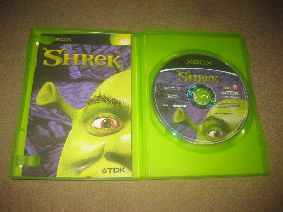 Jogo "Shrek" para a XBOX/Completo!