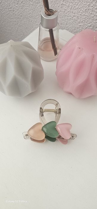 Mola cabelo corações