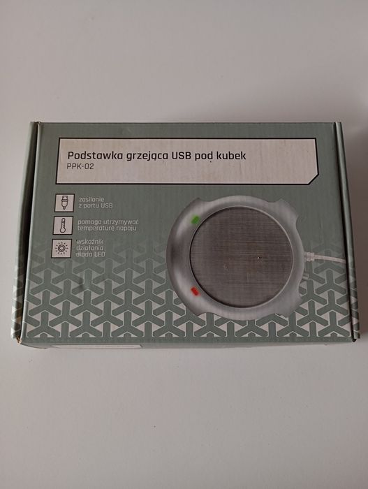 Podstawka grzejąca USB pod kubek