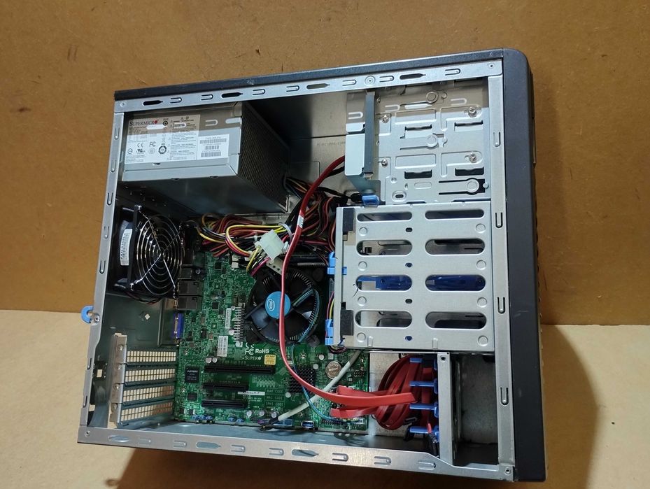 Робоча станція Сервер Supermicro / Xeon E3 - 1230 V3 / 16 DDR3