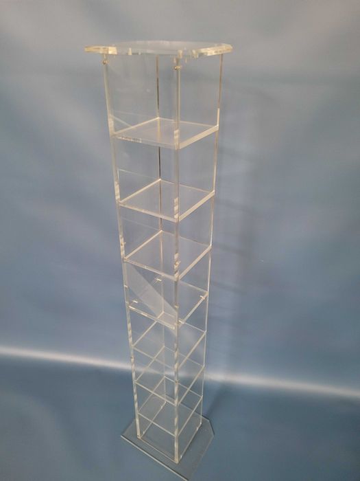 półka szafka słupek PLEKSI PRZEZROCZYSTY pleksiglas 15x15 x 113