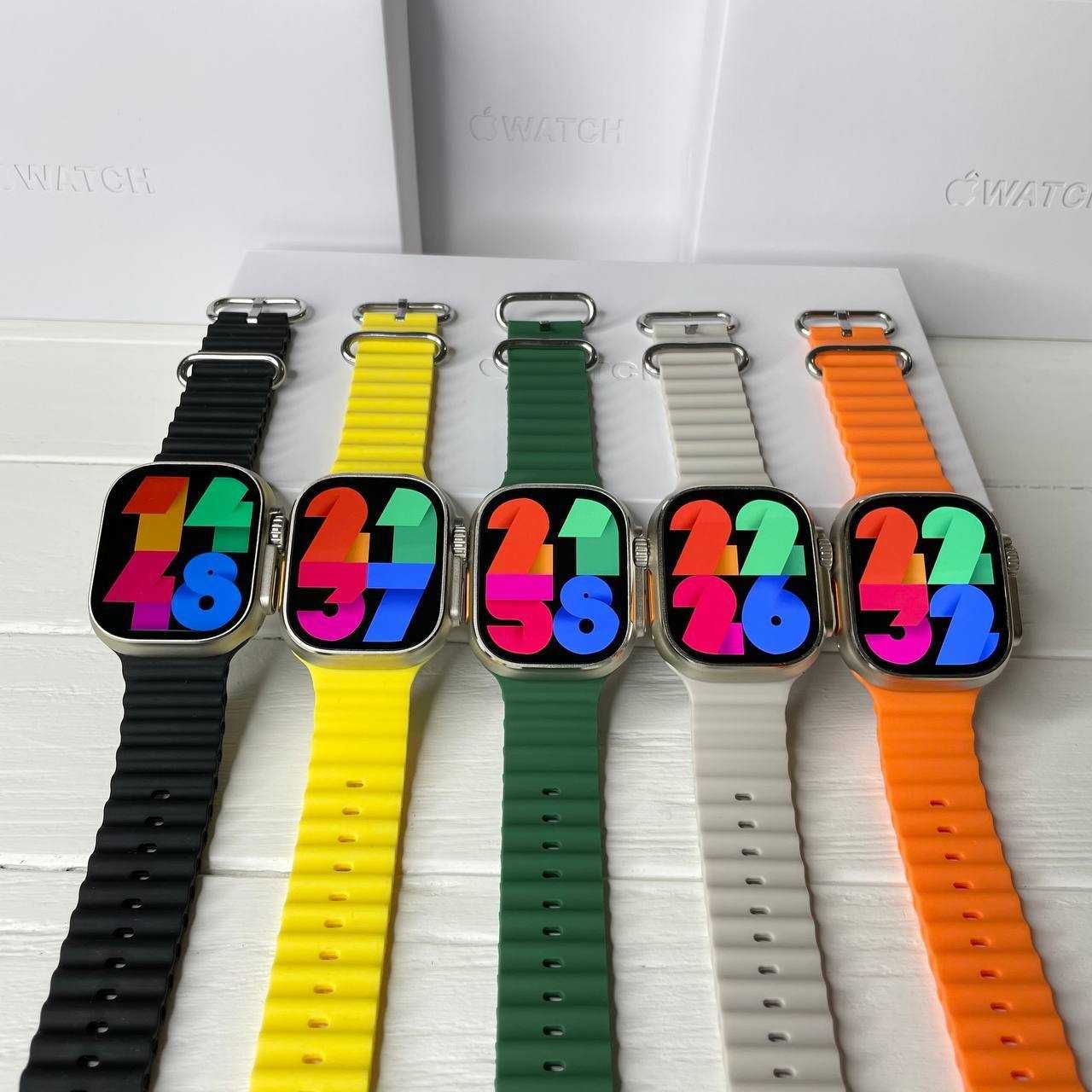 Apple Watch 8 Ultra 2. Смарт часы Эпл вотч Ультра. Amoled 41 - 49 mm: 1 ...