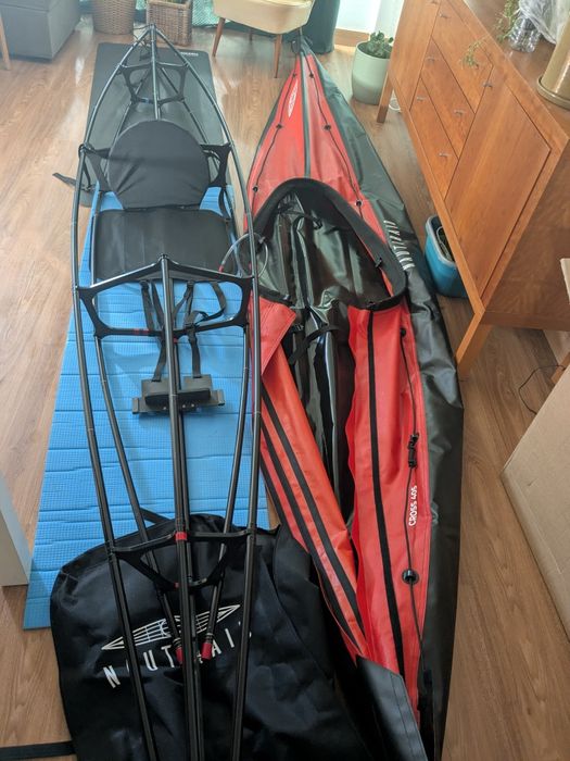Vende-se Caiaque Nautiraid Cross 405  Novo, tipo 'skin-on-frame'