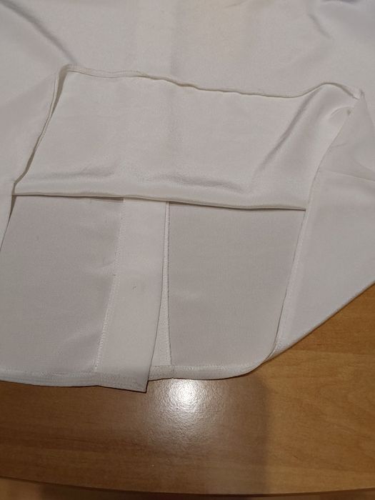 Bluzka biała krótki rękaw ENDORA 12 ( 40 ) w idealnym stanie