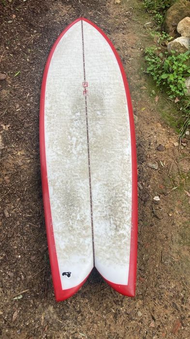 Gato heroi  fish surfboard