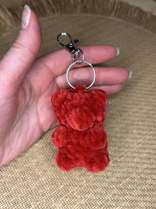 Breloczek misiek rękodzieło handmade