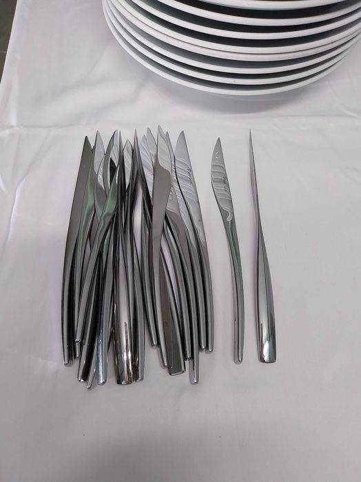 Facas de sobremesa em aço inox