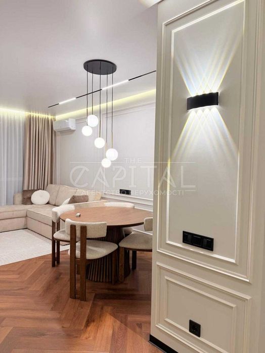 Стильна 1-кімнатна з дизайнерським ремонтом у ЖК Great 48м Дарницький