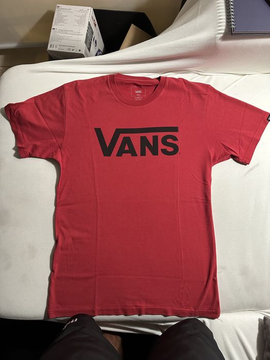 t-shirt Vans vermelha