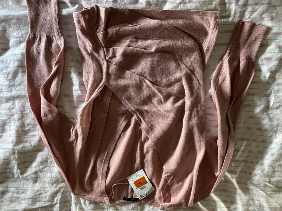 Kopertowy sweterek mohito l xl nowy z metką