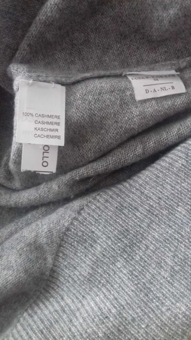 Brunello Cucinelli luksusowy sweter 100% kaszmir unisex XXL, 50