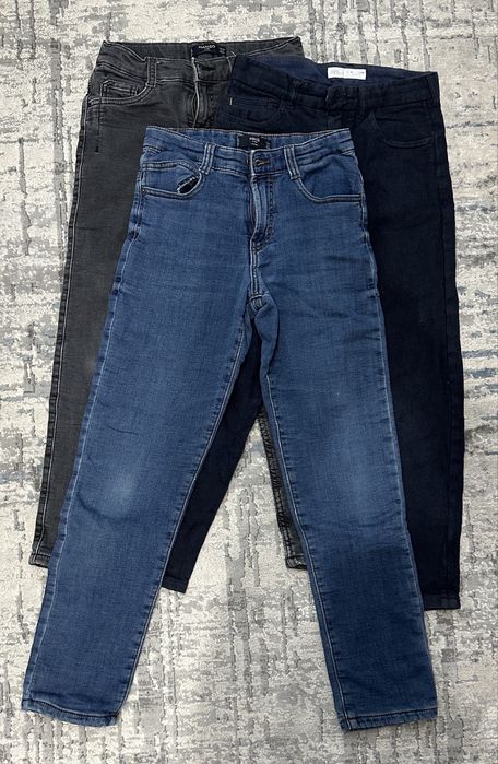 Джинси Mango та штани zara утеплені для хлопчика. 134 140 152 158