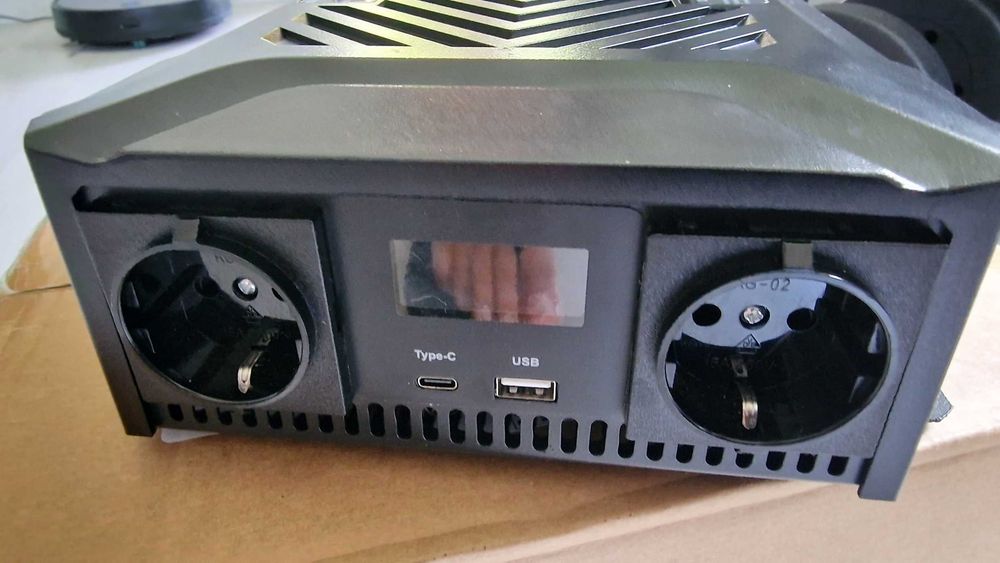 Przetwornica napięcia 12/24v  1200w/2300w