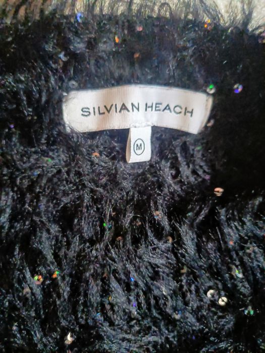 Sweter damski z cekinami