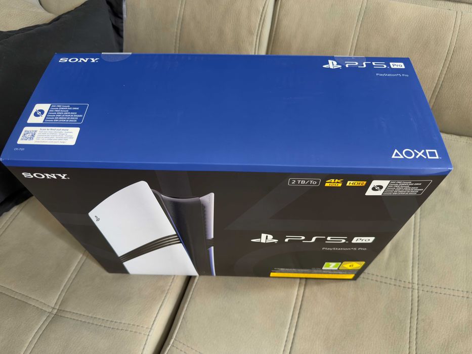 PS5 Pro Nova e Selada — Fatura + Garantia Worten
