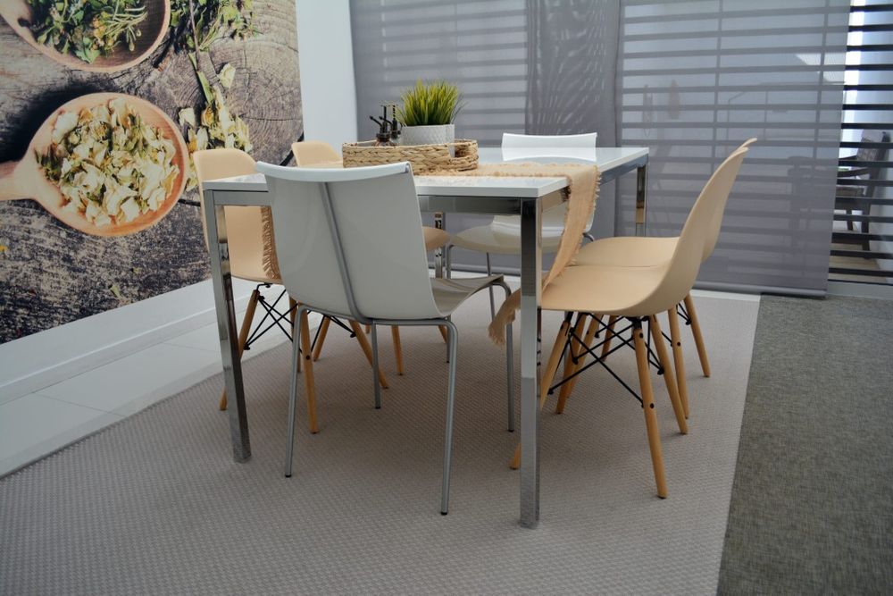 Mesa lacada a branco