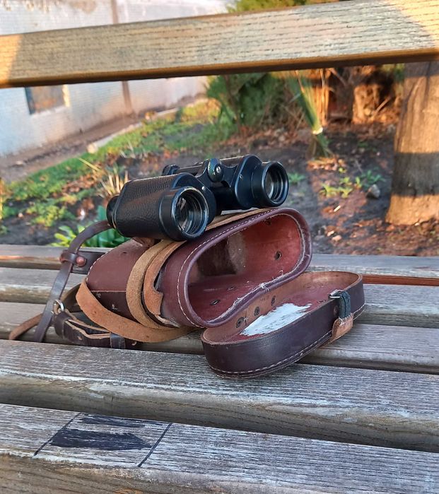 Бінокль армійський 6×30,з угломірною сіткою, КОМЗ, СССР. Бінокль.