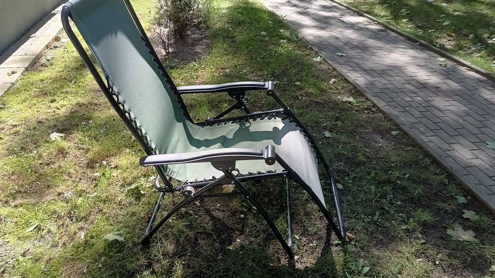Leżak ogrodowy - składany .
