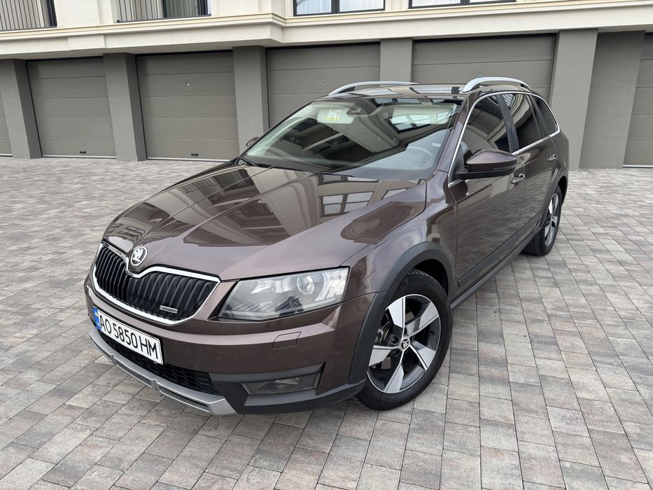 Skoda Octavia Scout 4x4 | 2.0 TDI | Без ДТП | Обслужена | 2015рік
