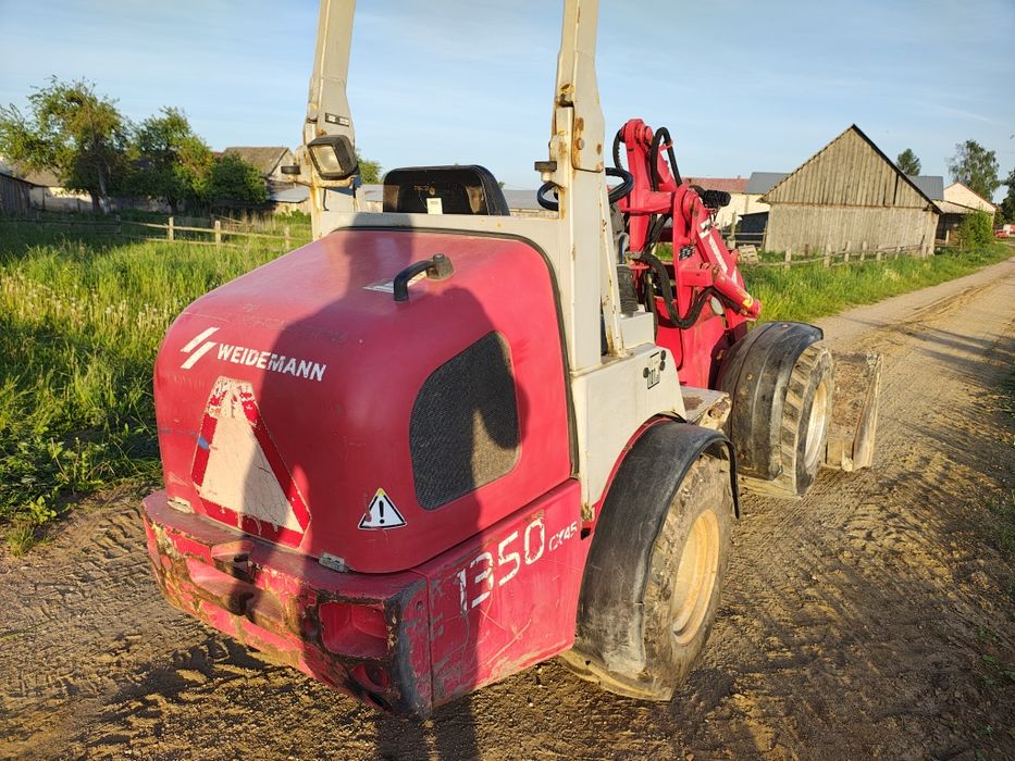 Weidemann 1350 cx45 rok 2007 stan bdb sprowadzony miniładowarka