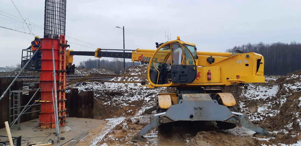 Usługa i Wynajem ładowarki teleskopowej Dieci Manitka Manitou JCBMerlo