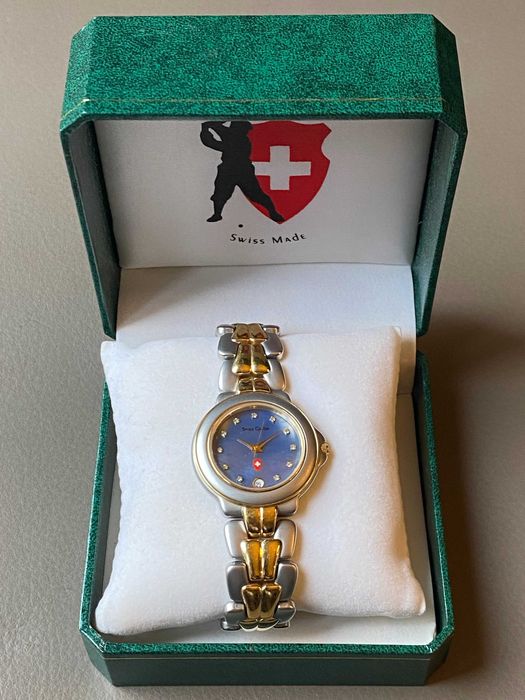 Swiss Golfer - elegancki szwajcarski zegarek damski na bransolecie
