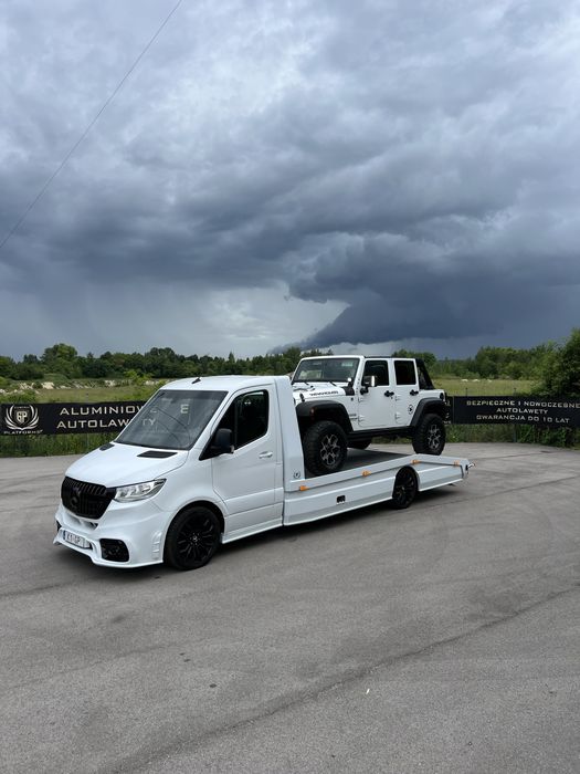 PRODUCENT laweta zabudowa najazd 100% aluminium Ducato Sprinter