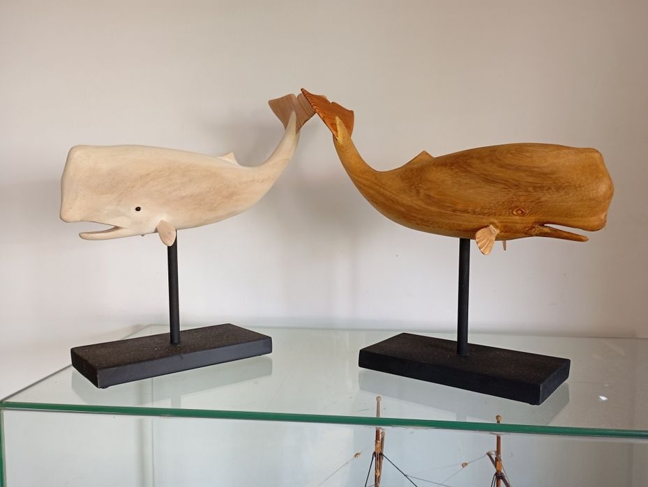 Escultura Baleia Cachalote