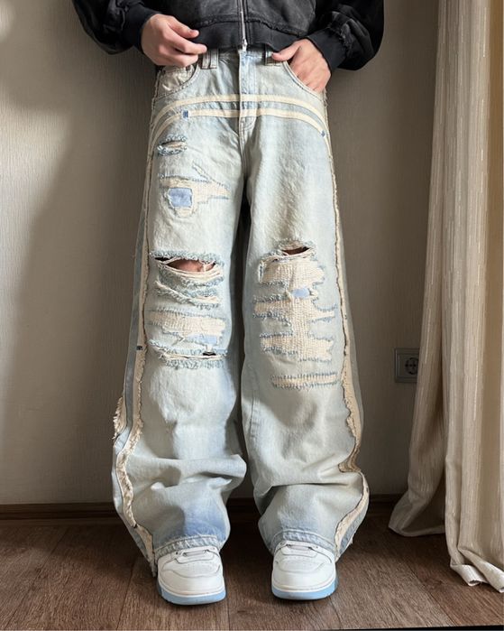 ОРИГІНАЛ Racer Worldwide Track Jeans | Рейсер трек джинсы деним