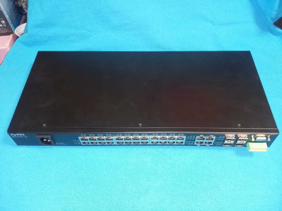 Коммутатор Zyxel MES3500-24 - EU01V1F Свитч Switch Ethernet
